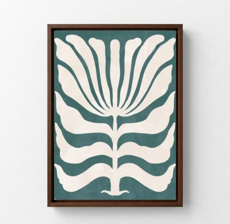 Teal Flourish - Image 4